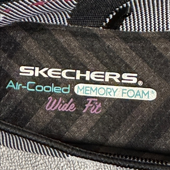 Skechers ballet flats‎ Women's size 8.5 wide Monochrome Patterned Flats like new - Picture 6 of 11